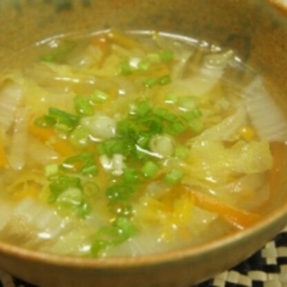 野菜の中華スープ